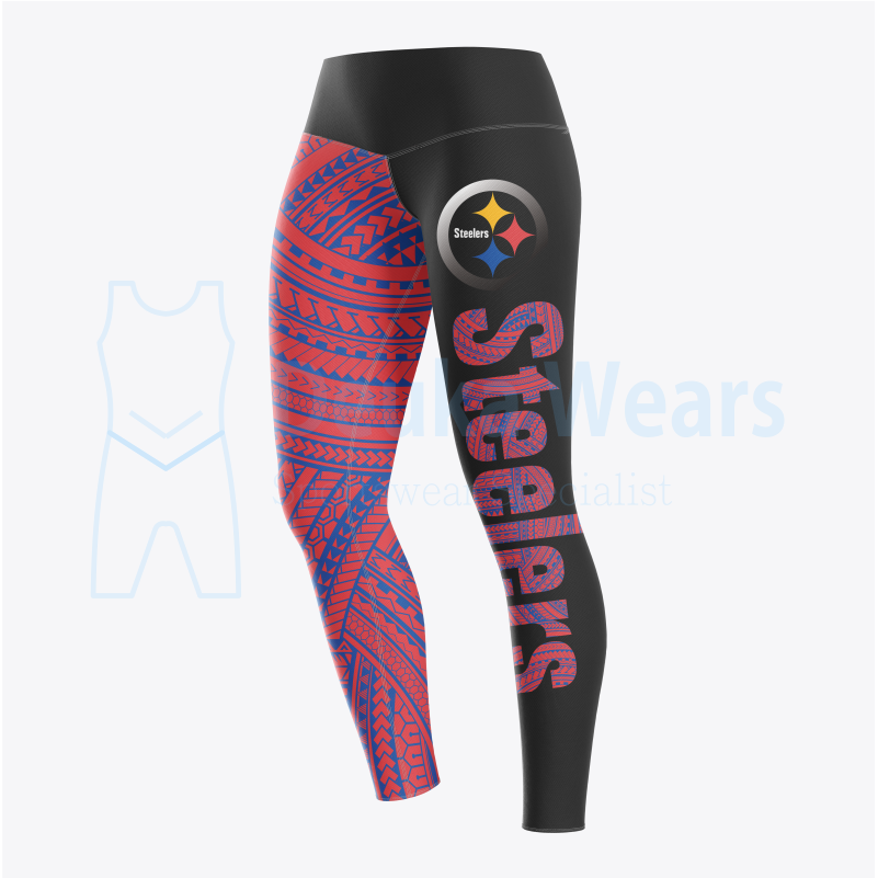 Steelers Pink Women Leggings - Customized - Deuka Shop